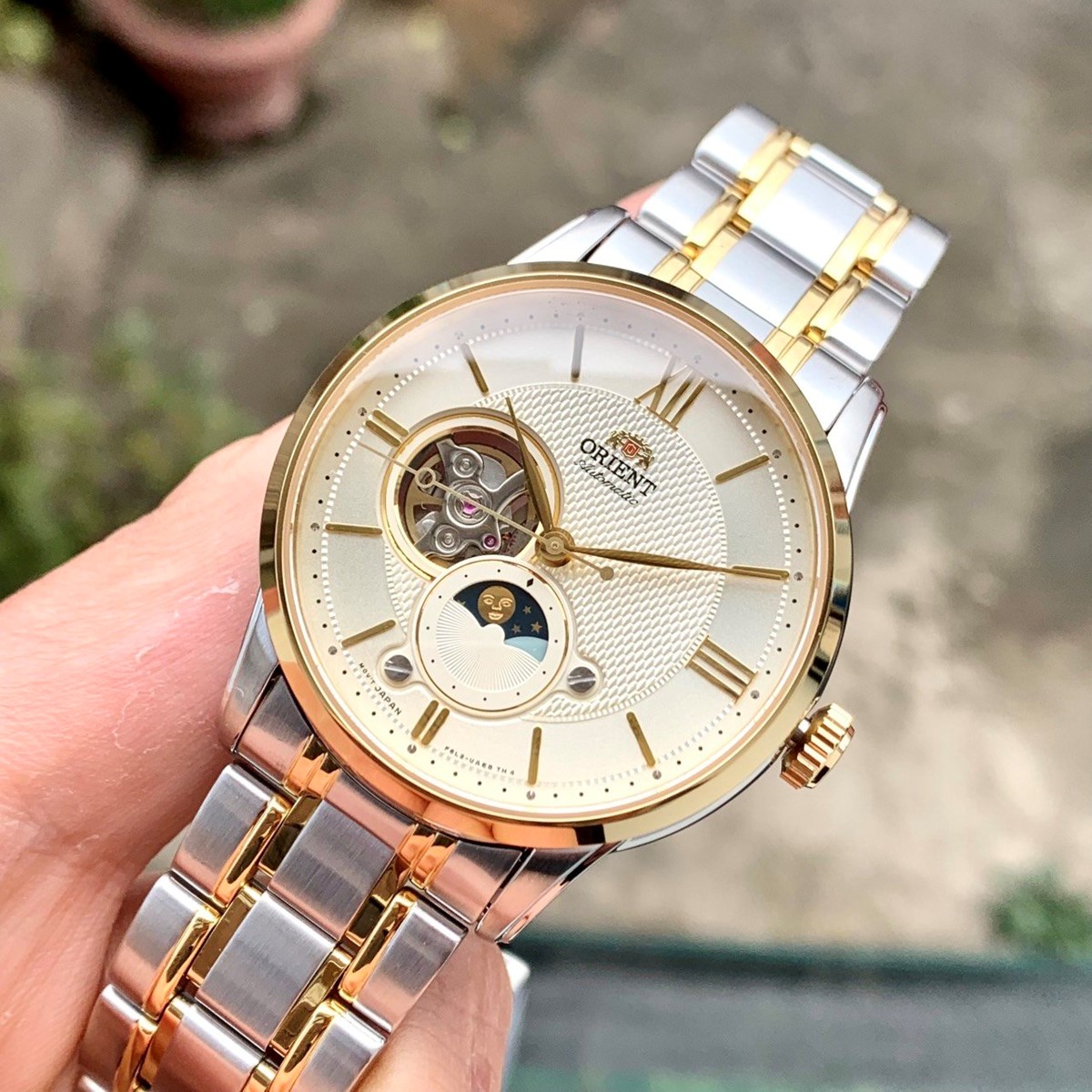 Orient Sun And Moon gen 4 Automatic gold RA-AS0001S00B Authentic | Đồng hồ chính hãng