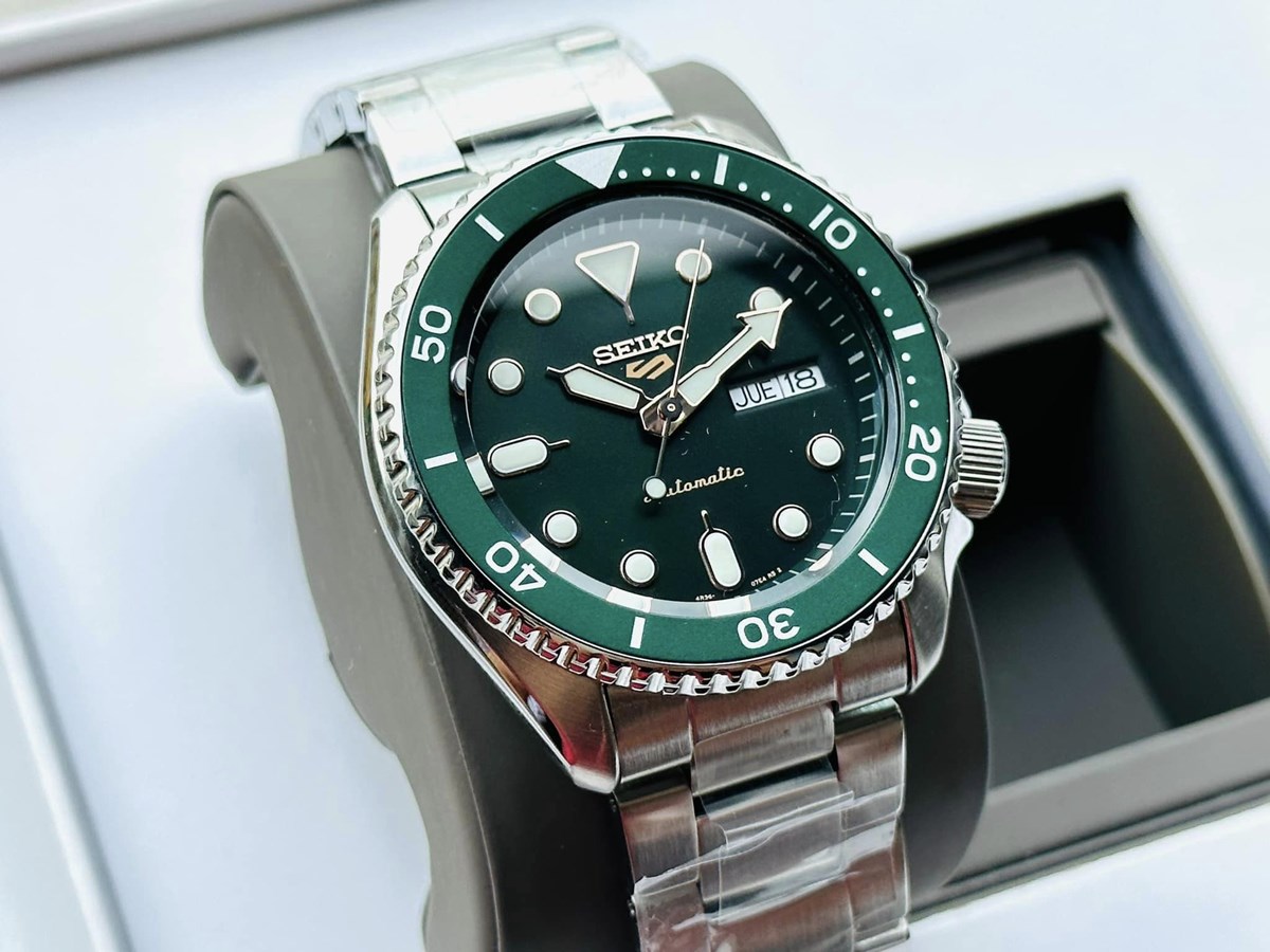 Sei.ko 5 Sport Automatic Green SRPD63K1